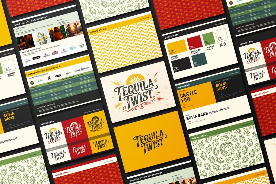 Tequila Twist — Packaging · Brand identity · Campaign