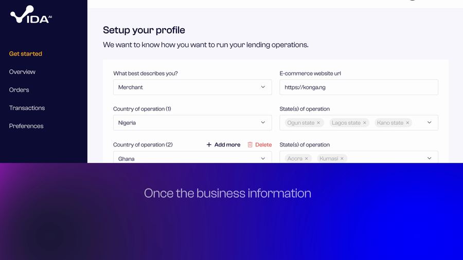 VIDA Explainers — Product explainer · UI animation