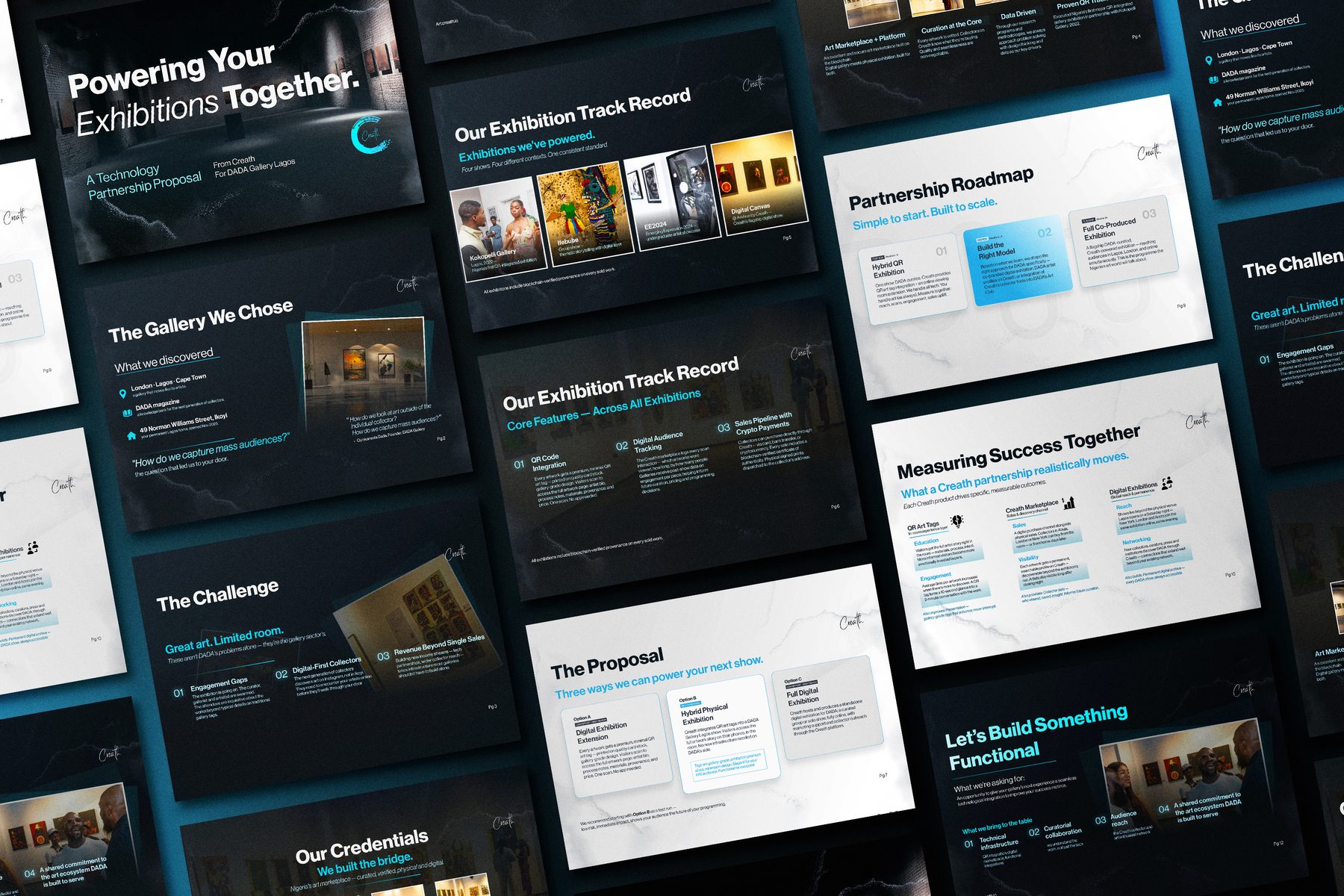 Pitch Decks — work 2 of 8